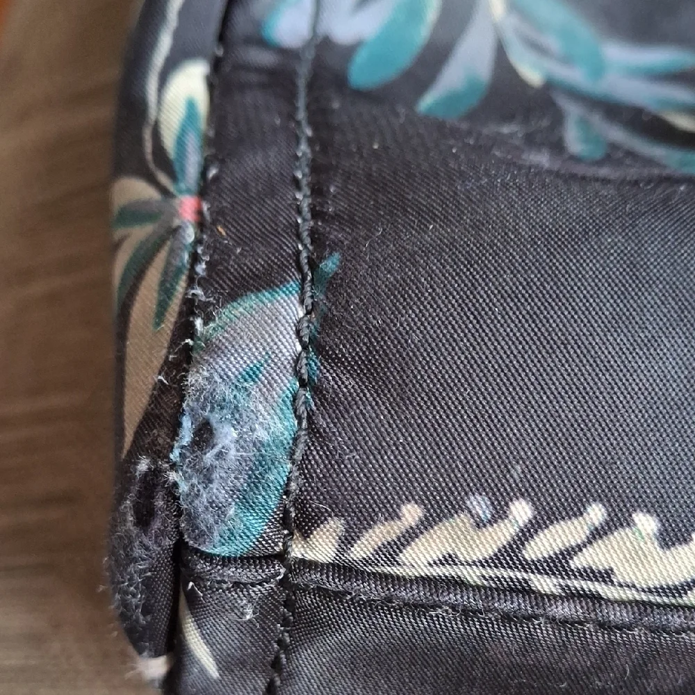 Kate Spade Black and Pink Floral Tote Bag - Picture 6 of 10